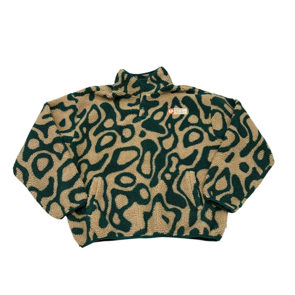 Parks Project Yellowstone Geysers Trail High Pile Fleece Jacket Size L